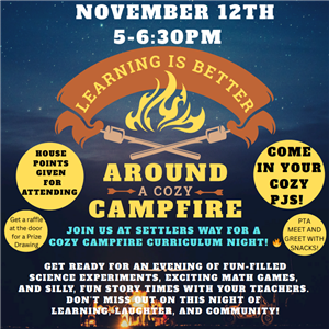 Around a Cozy Campfire Curriculum Night